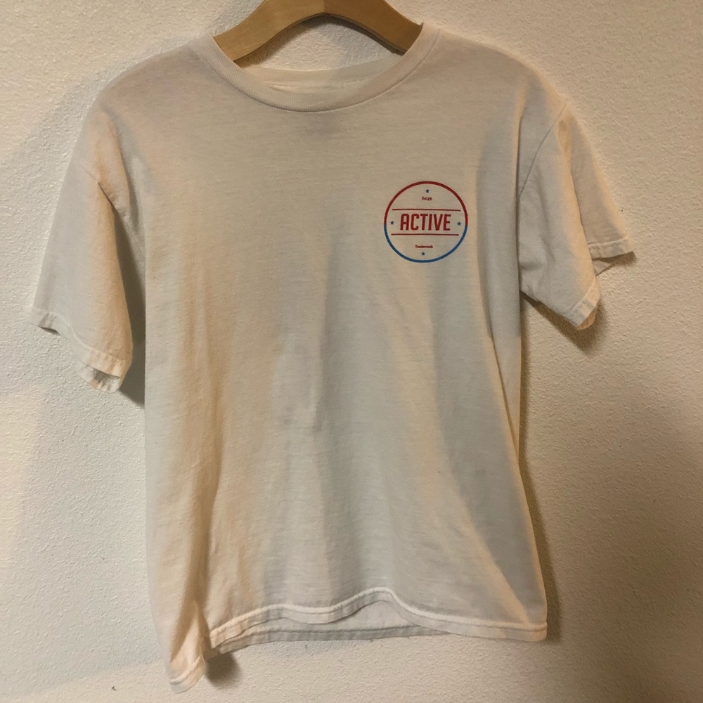 ACTIVE RIDE SHOP WHITE T-SHIRT - Picture 2 of 7